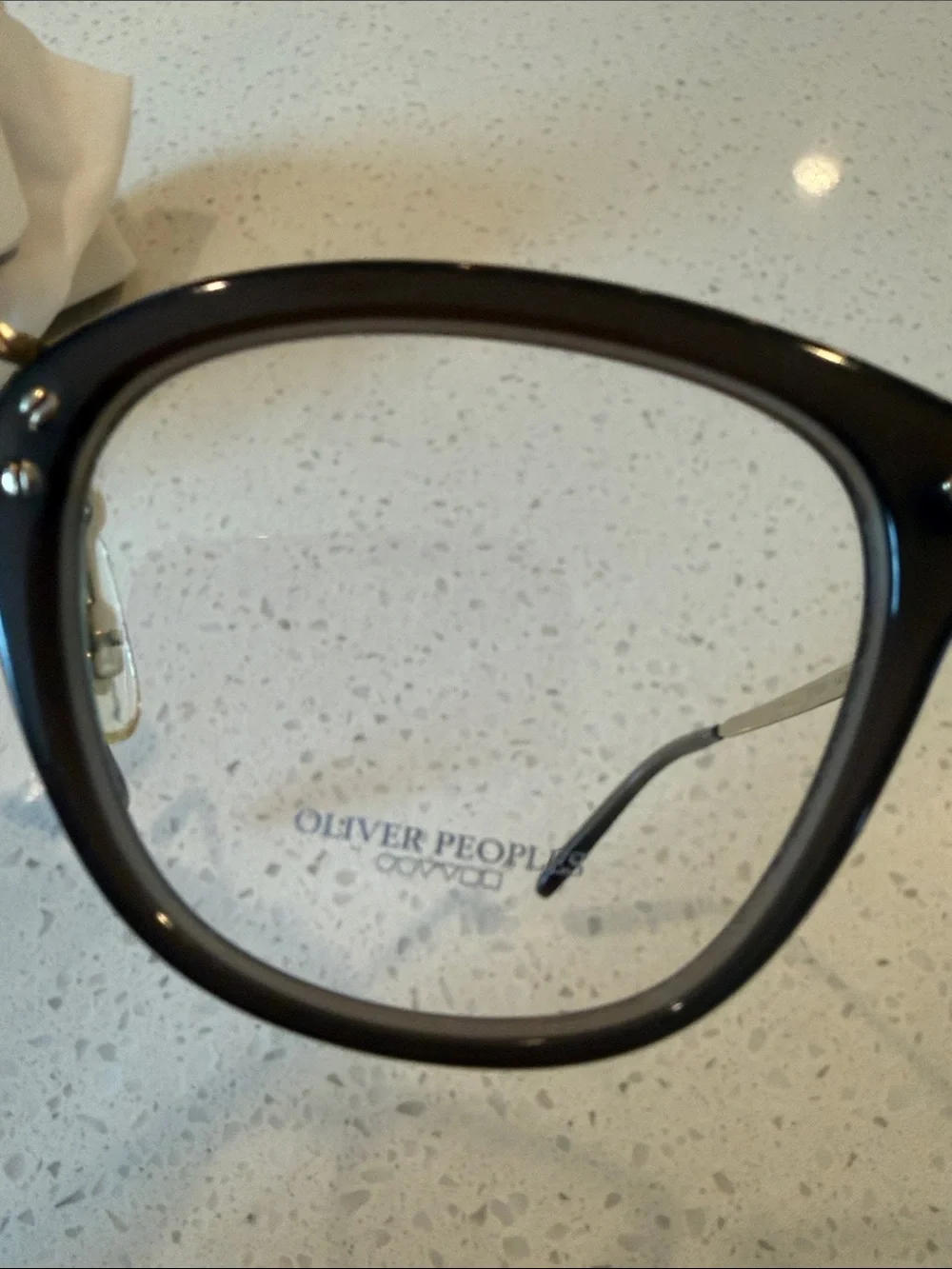 NEW Oliver Peoples Keery OV5367 1479 Eyeglasses 46-23 Brown Gold Optical Frames